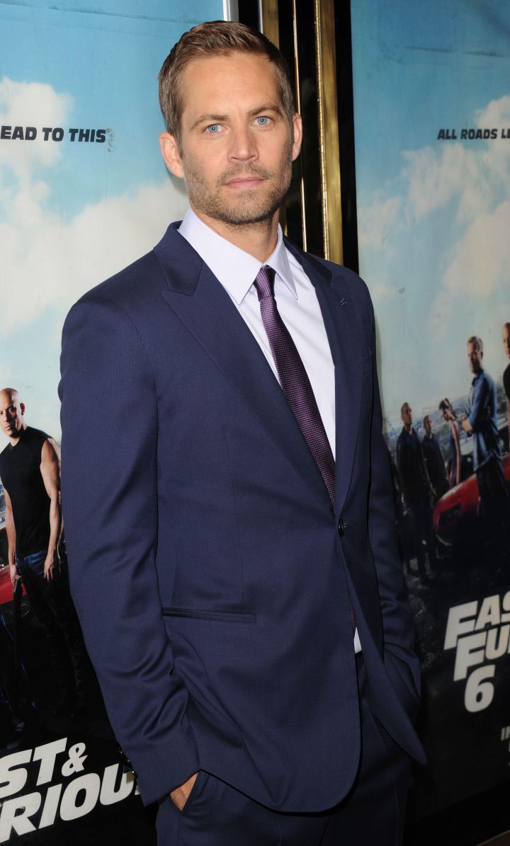 Paul Walker at the “Fast & Furious 6” world premiere. (2013)