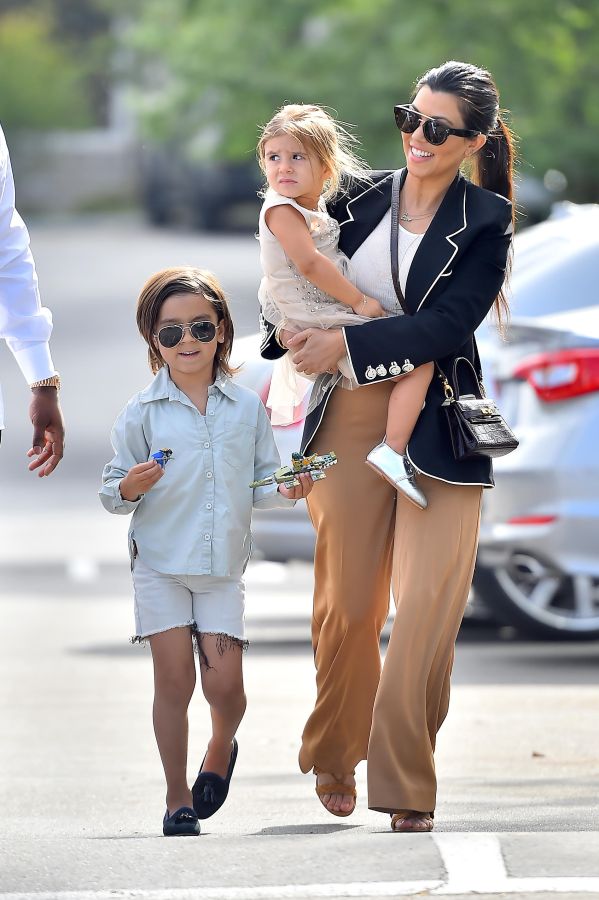 Kourtney Kardashian on Easter