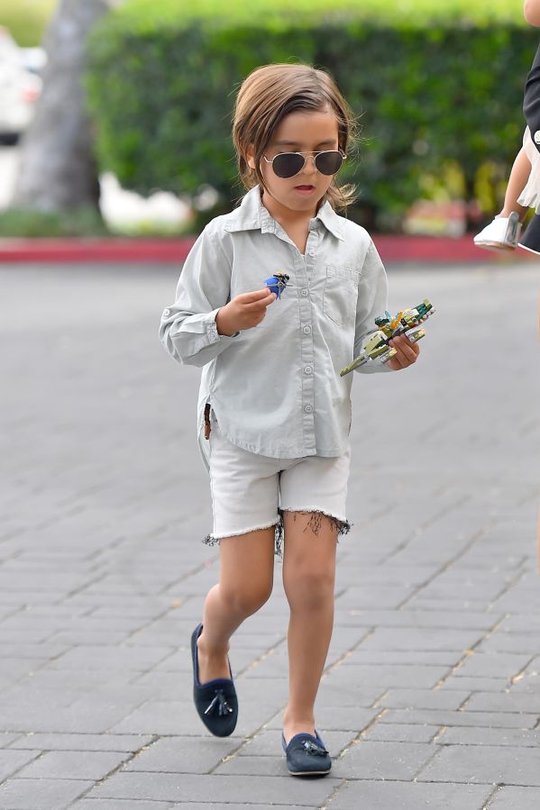 Mason Disick on Easter