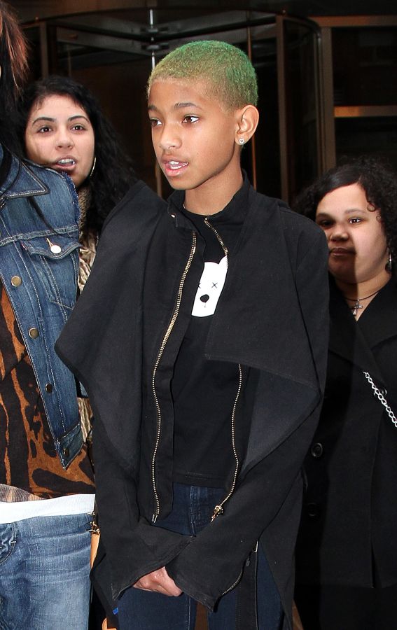 Rihanna spotted with grey hair.