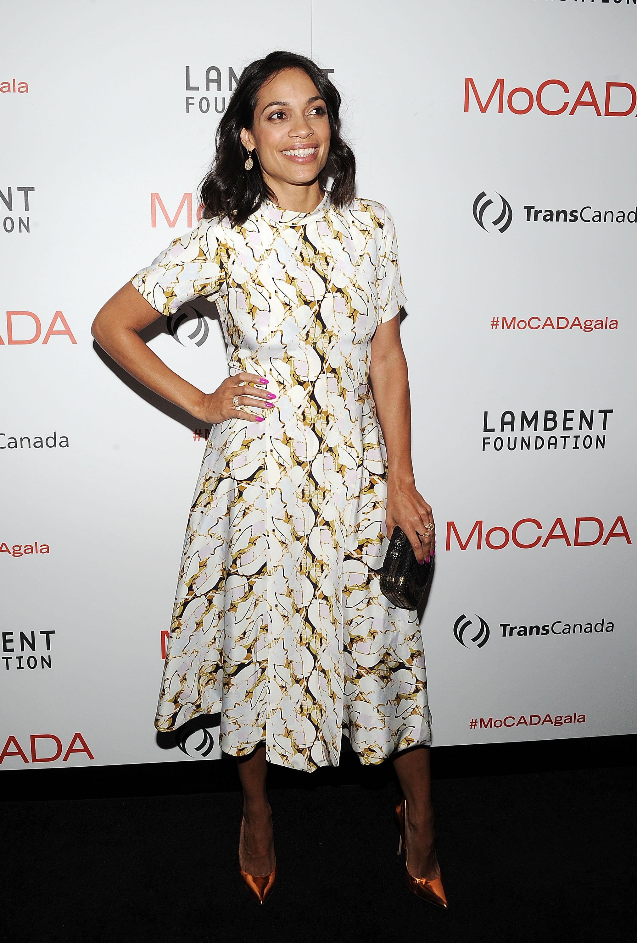 Celebrities attend the 2015 MoCADA Masquerade Ball