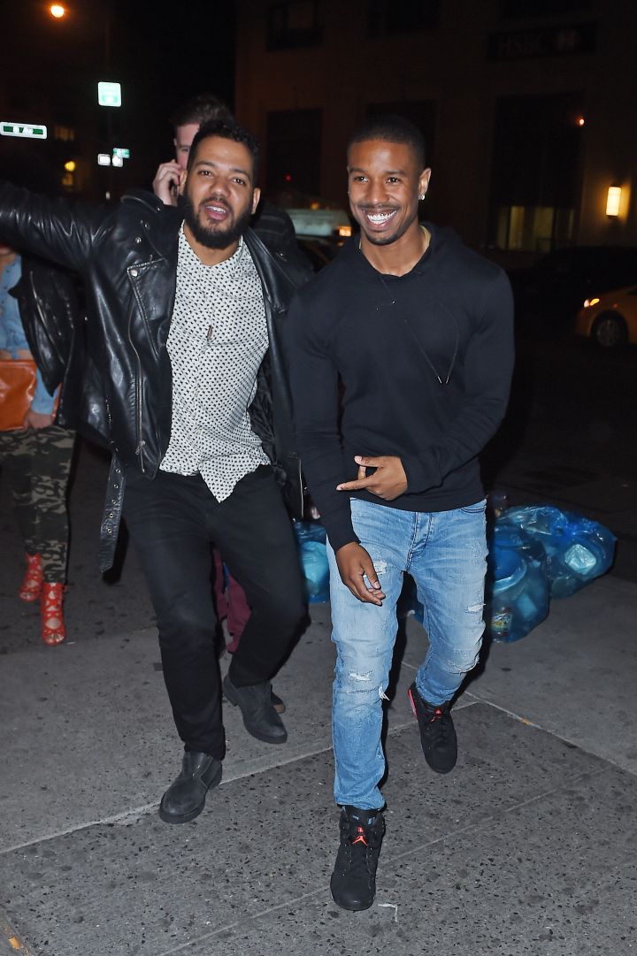 Michael B. Jordan was spotted looking as hunky as ever after a night of partying in NYC.