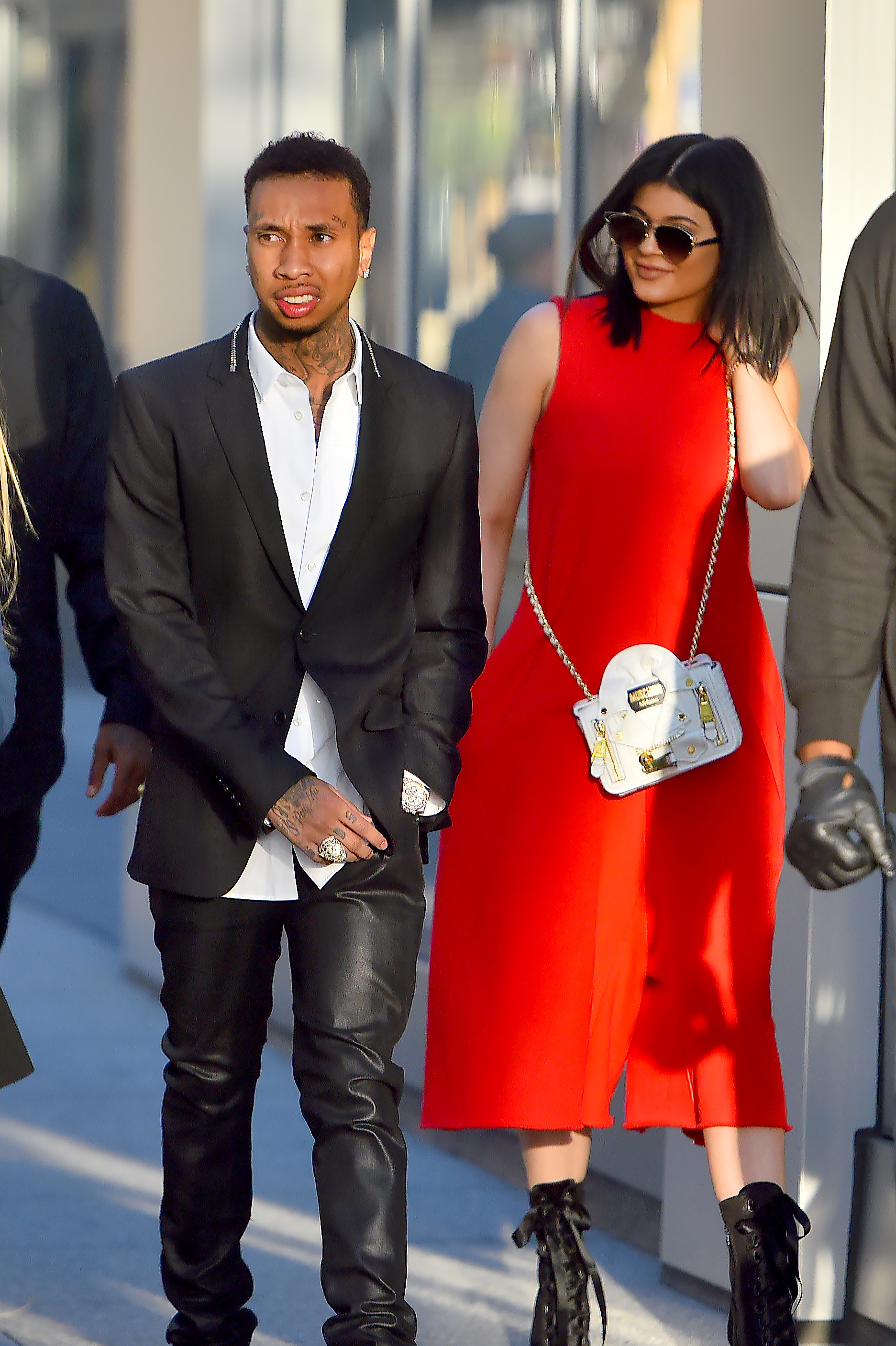 Kylie Jenner, Tyga, dope movie premiere,