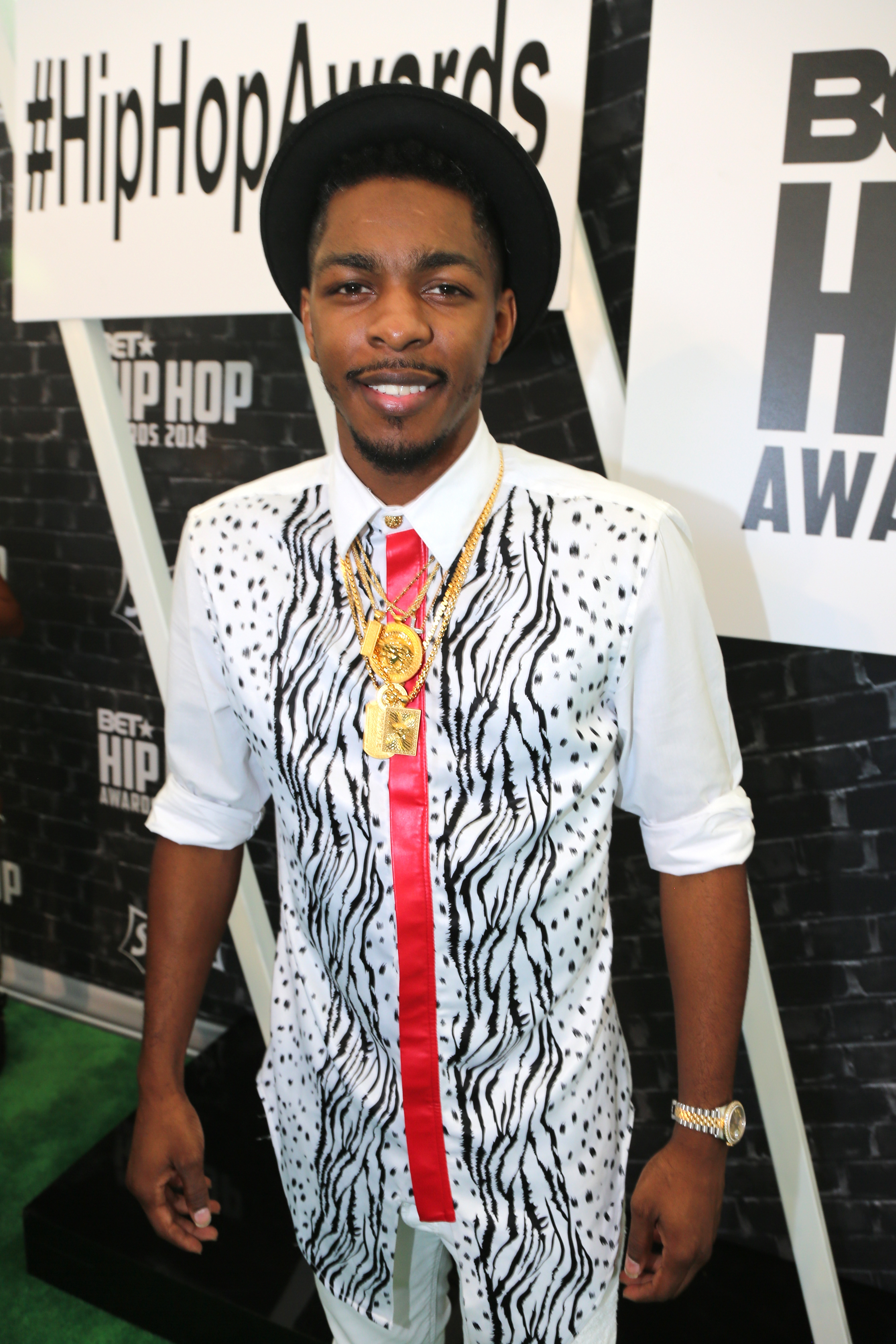 King Los at the 2014 BET Awards