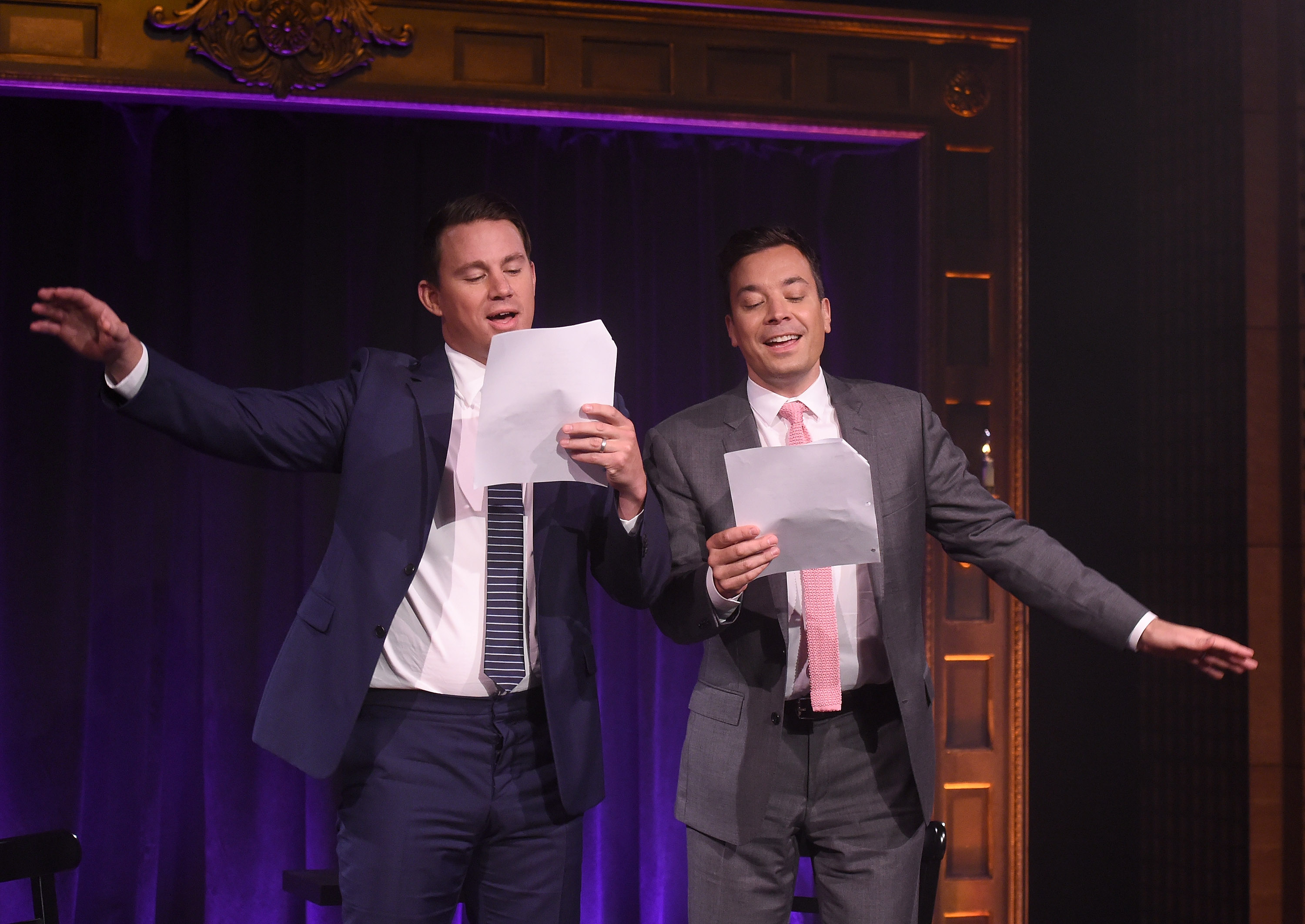 Channing Tatum Visits 'The Tonight Show Starring Jimmy Fallon'