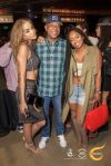 Jasmine Sanders, Russell Simmons, and Tahiry at All Def Comedy Live in L.A.