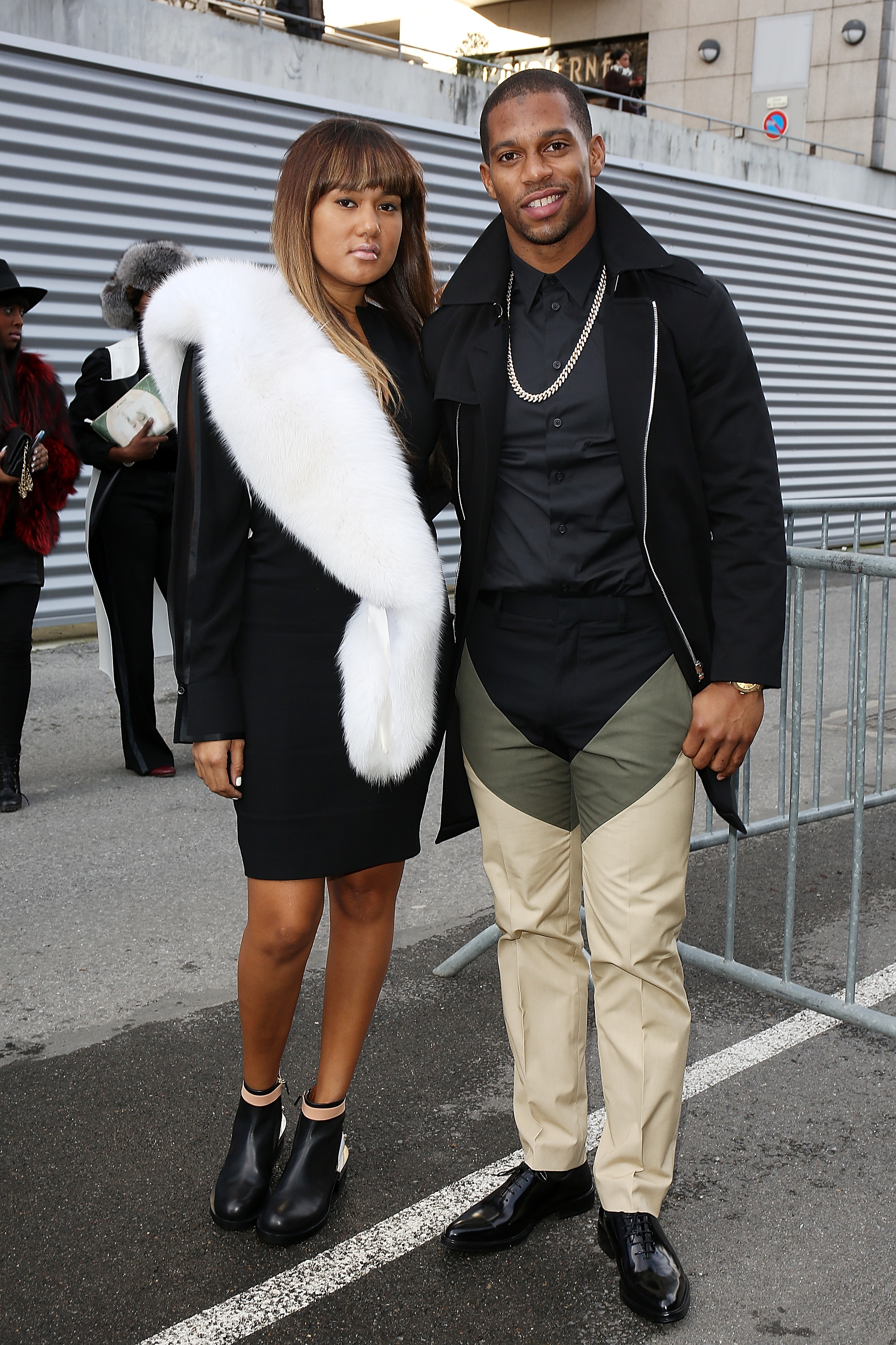 Victor Cruz and Elaine Watley