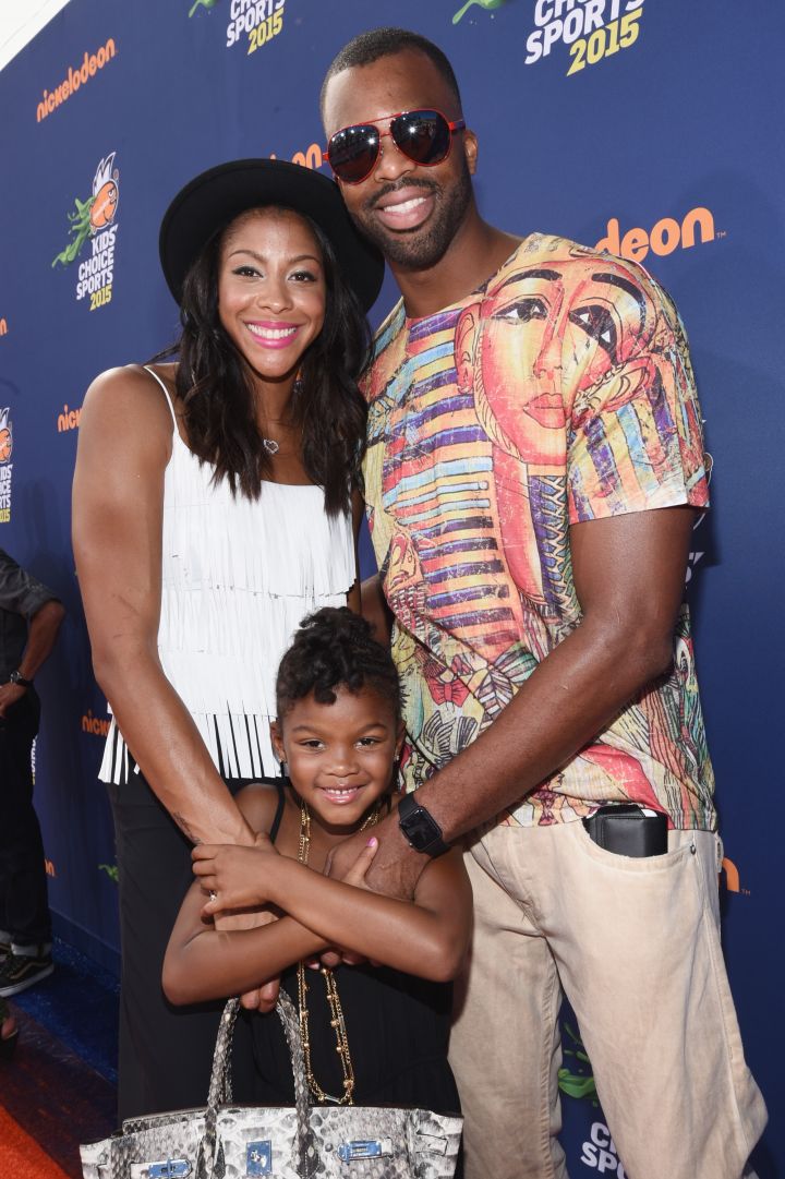 Candace Parker and Sheldon Williams