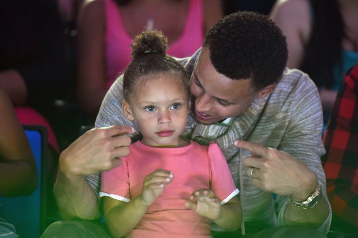 Even when Stephen is honored, it’s all about Riley.