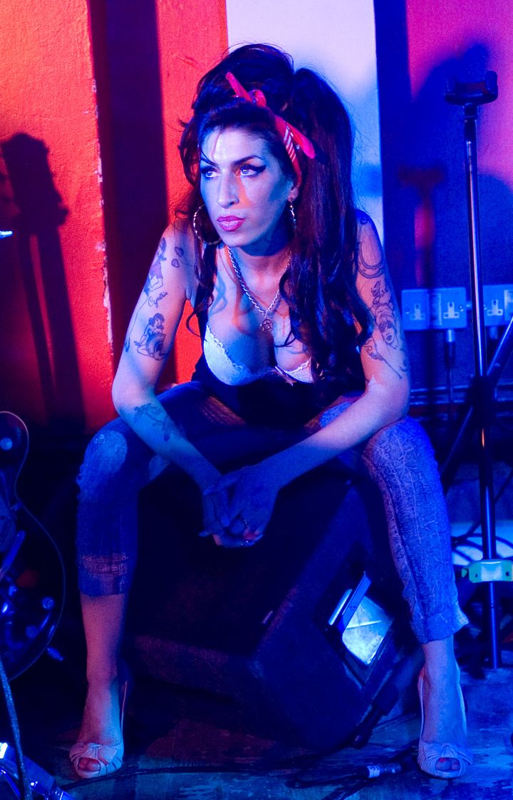 Amy Winehouse (age 27): died from an alcohol overdose in 2011.