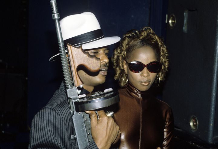 Super Cat and Mary chill backstage at the New York Music Awards in ’92.