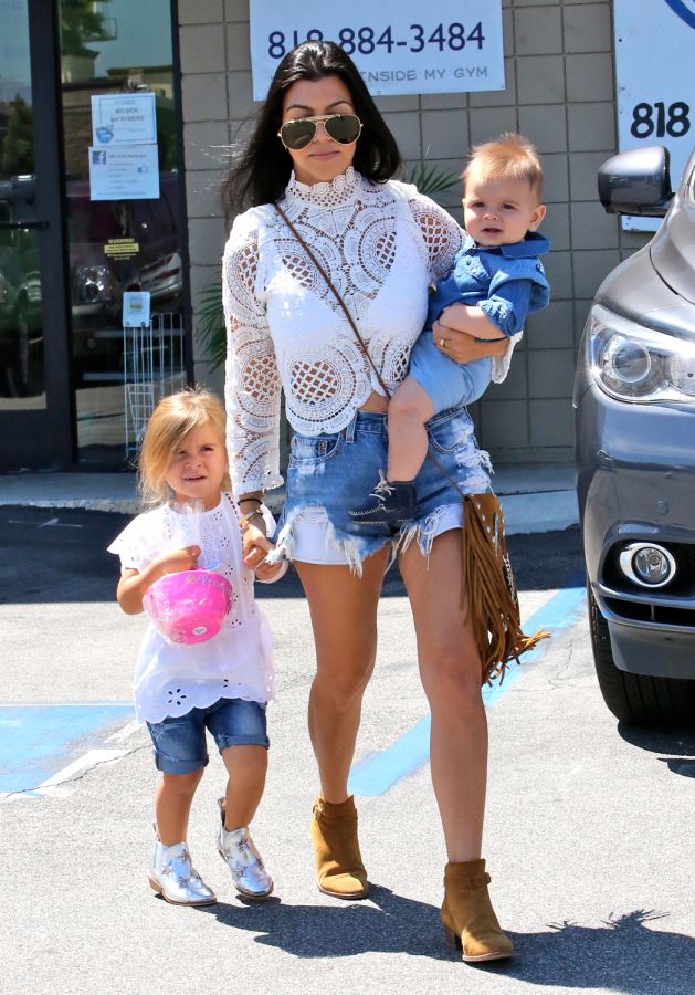 Kim Kourtney kids