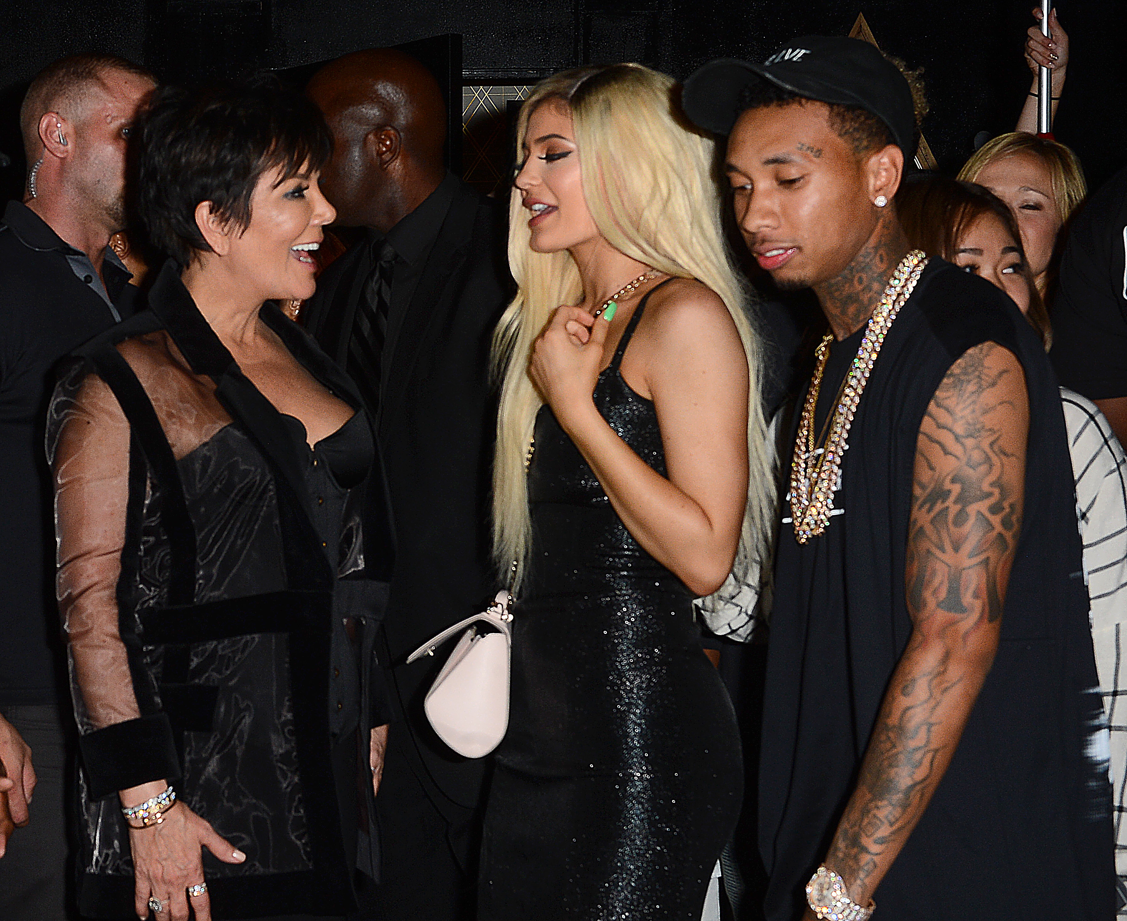 Tyga Gifts Kylie Jenner With a Brand New Ferrari at Bootsy Bellows