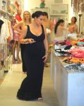 Kim did a little shopping while out in St. Barts.
