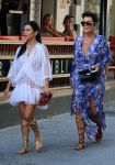 Kris Jenner and Kourtney Kardashian were spotted out and about in St. Barts.