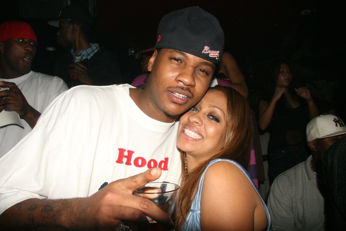 Carmelo and Lala Anthony