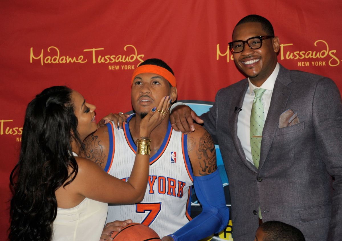 Carmelo and Lala Anthony