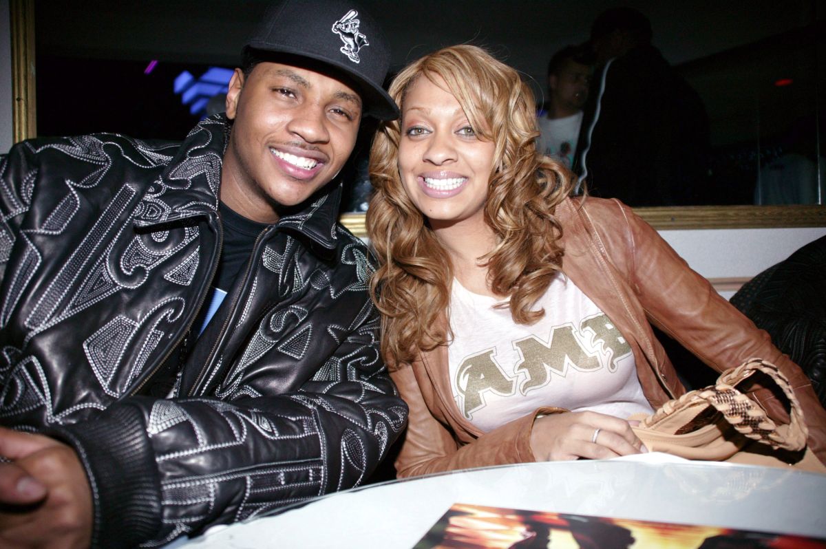 Carmelo and Lala Anthony
