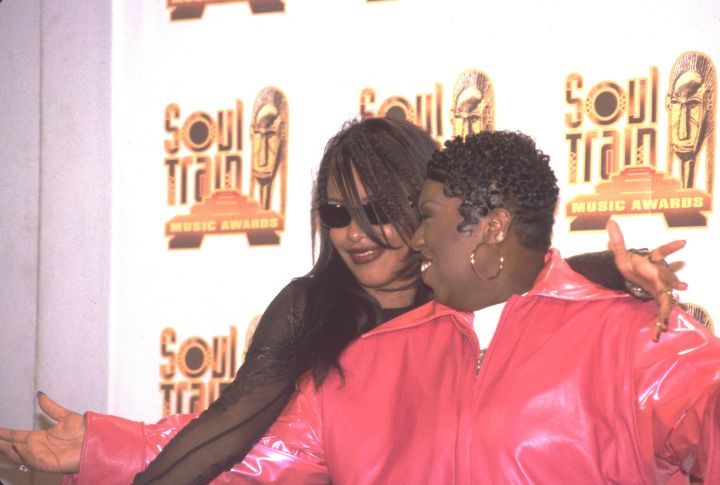 She once had a bet with Missy Elliott about who would wear a dress first, because neither of them ever wore one.
