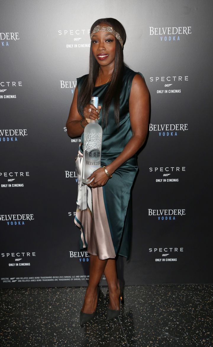 Singer Estelle & Belvedere Vodka celebrate James Bond’s “Spectre” partnership in NYC.