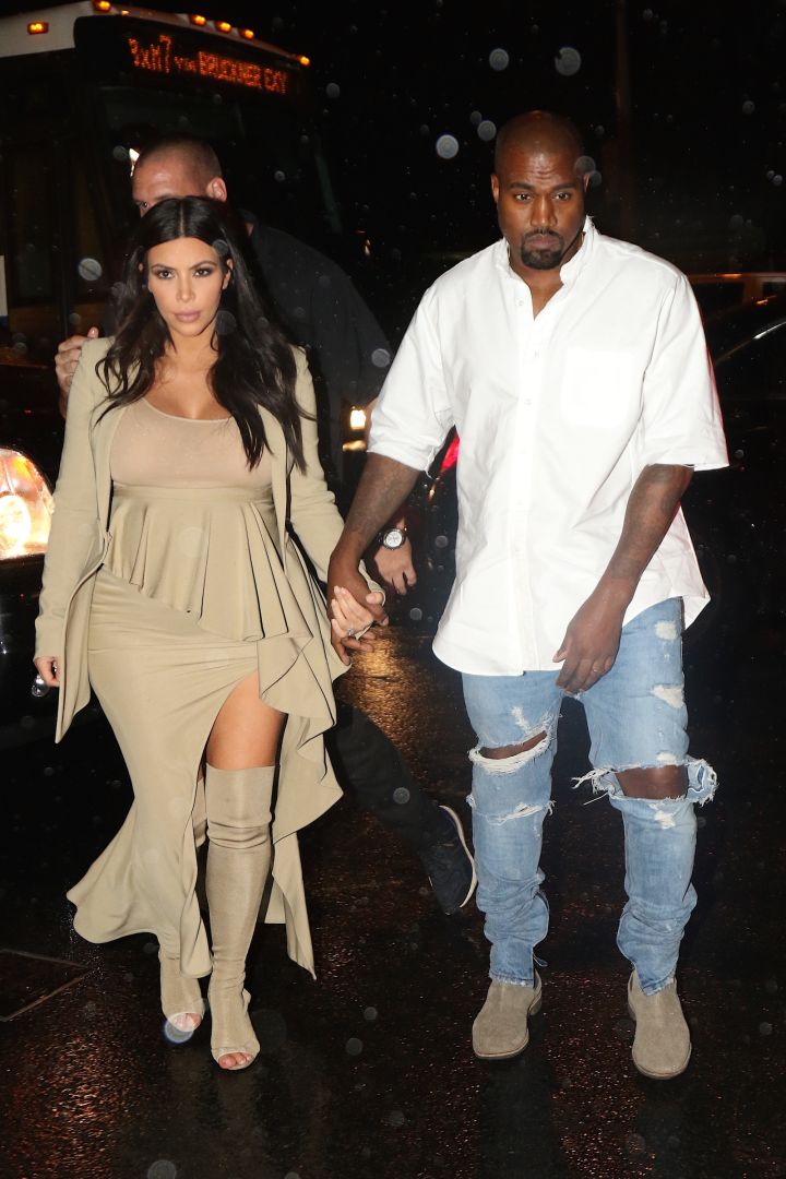 KimYe showed up and showed out.