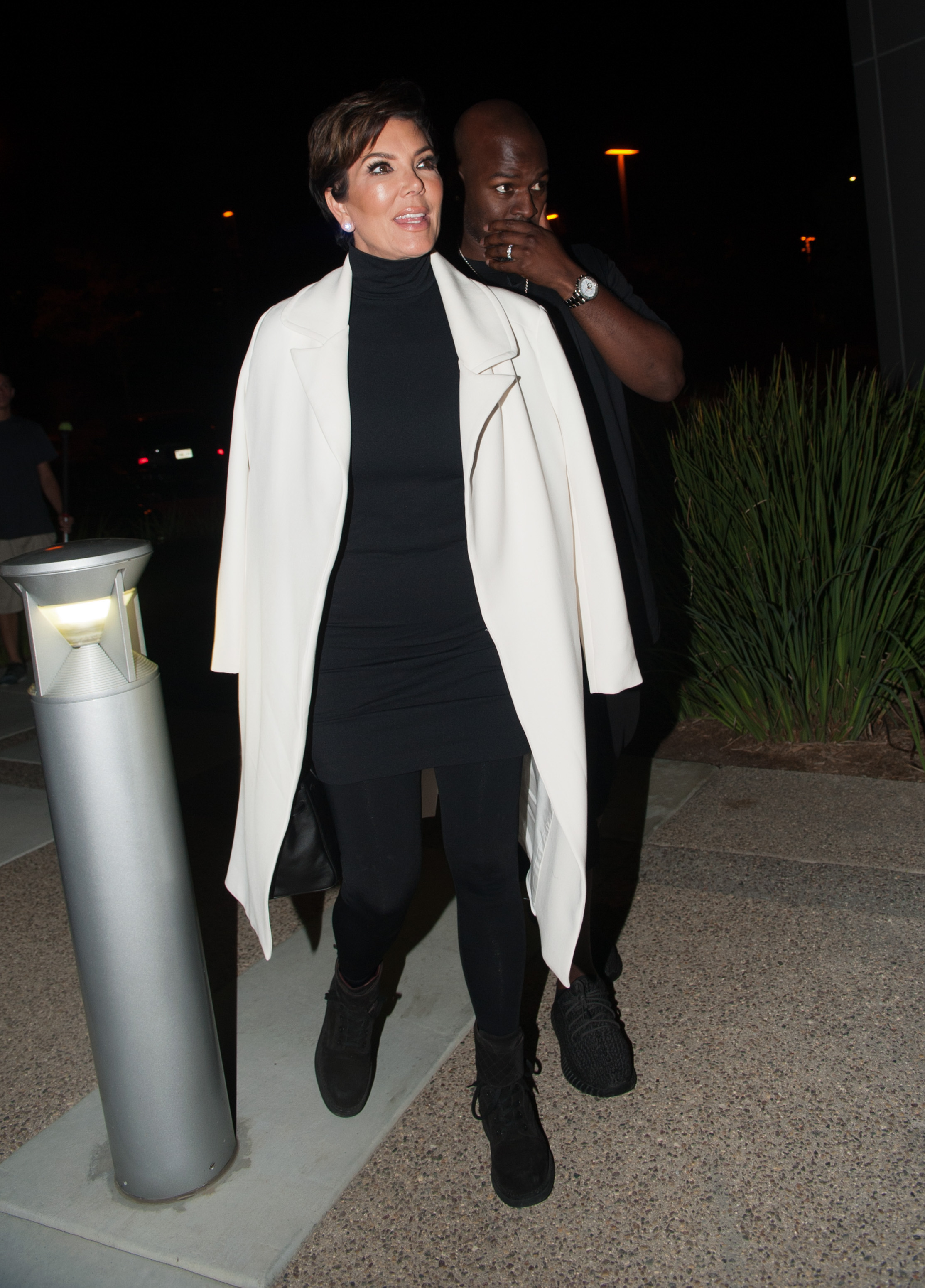 Kris Jenner, Corey Gamble in san diego