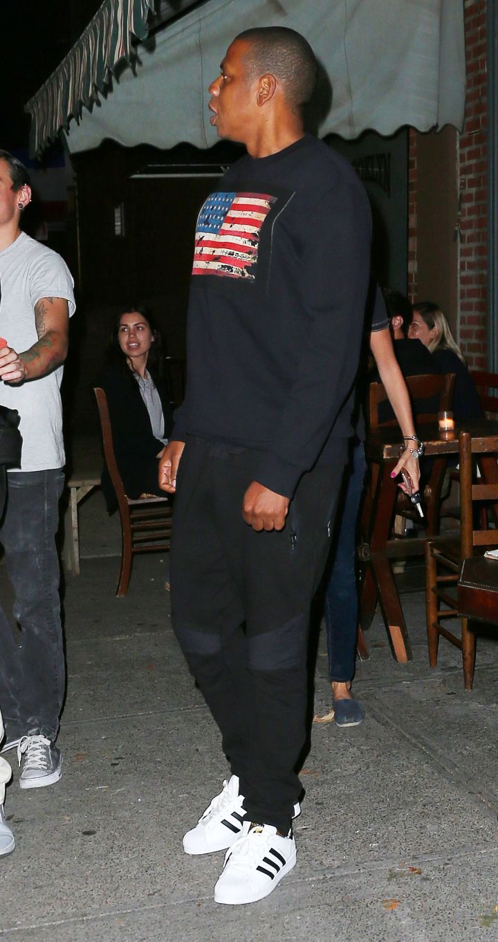 Hov was on hand in BK as well.