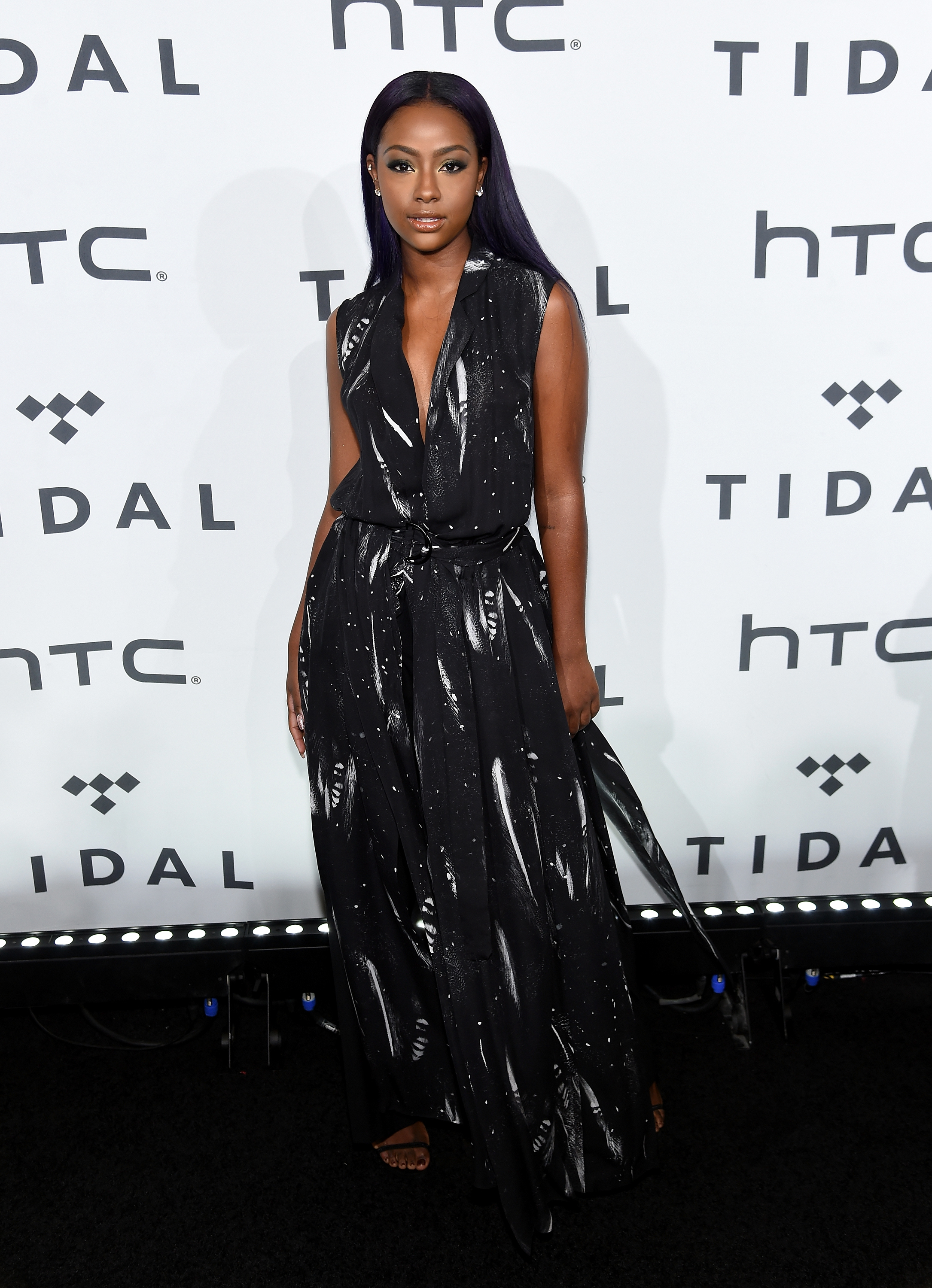 Celebrities arrive to the Tidal X 10/20 show in Brooklyn