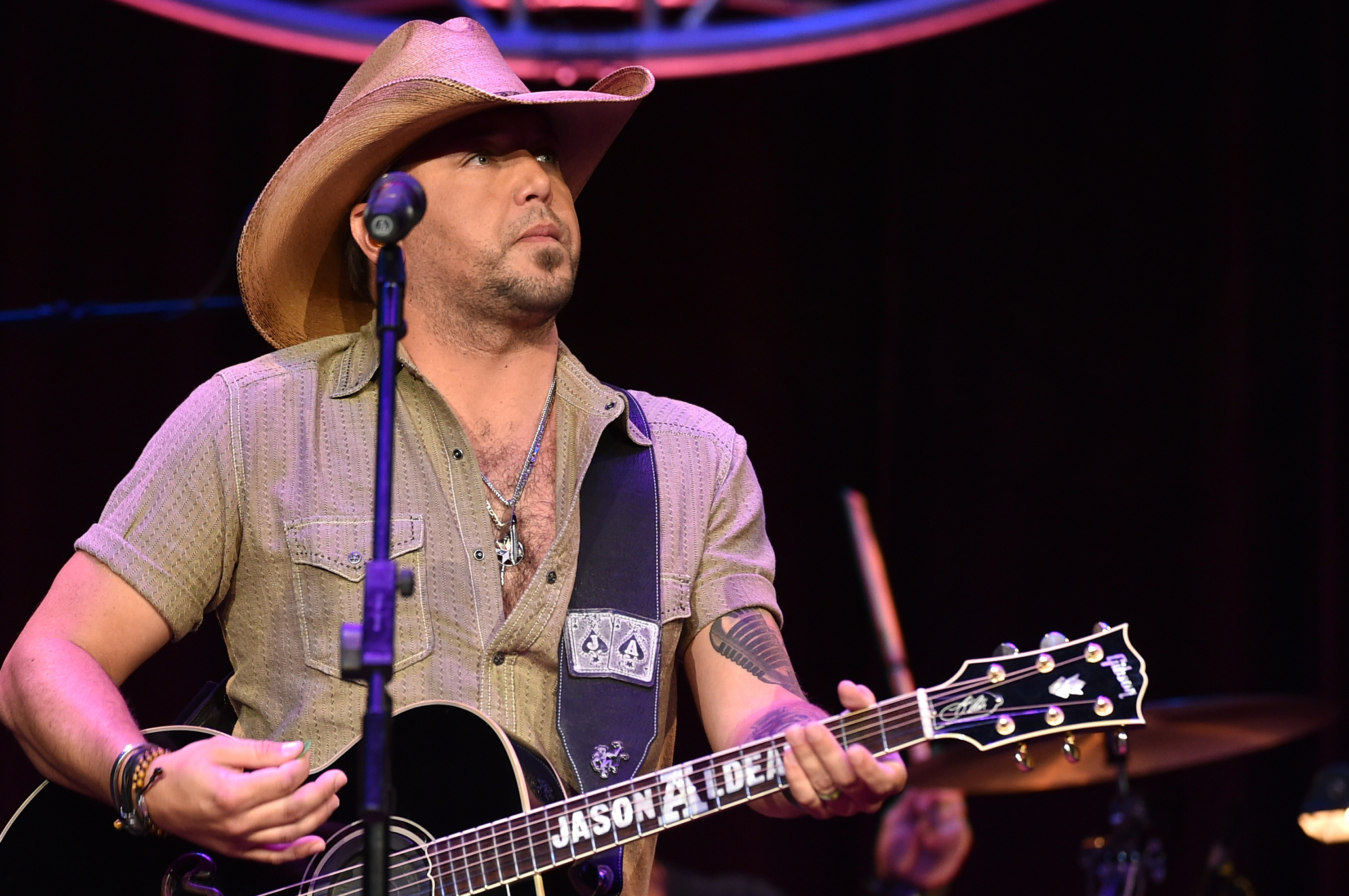 Jason Aldean performs at 9th Annual ACM Honors - Show