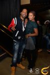 Tony Rock and Eva Marcille at the All Def comedy show in Hollywood.