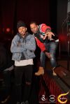 Nick Young and Tony Rock at the All Def comedy show in Hollywood.