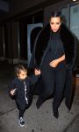 North West in her statement piece
