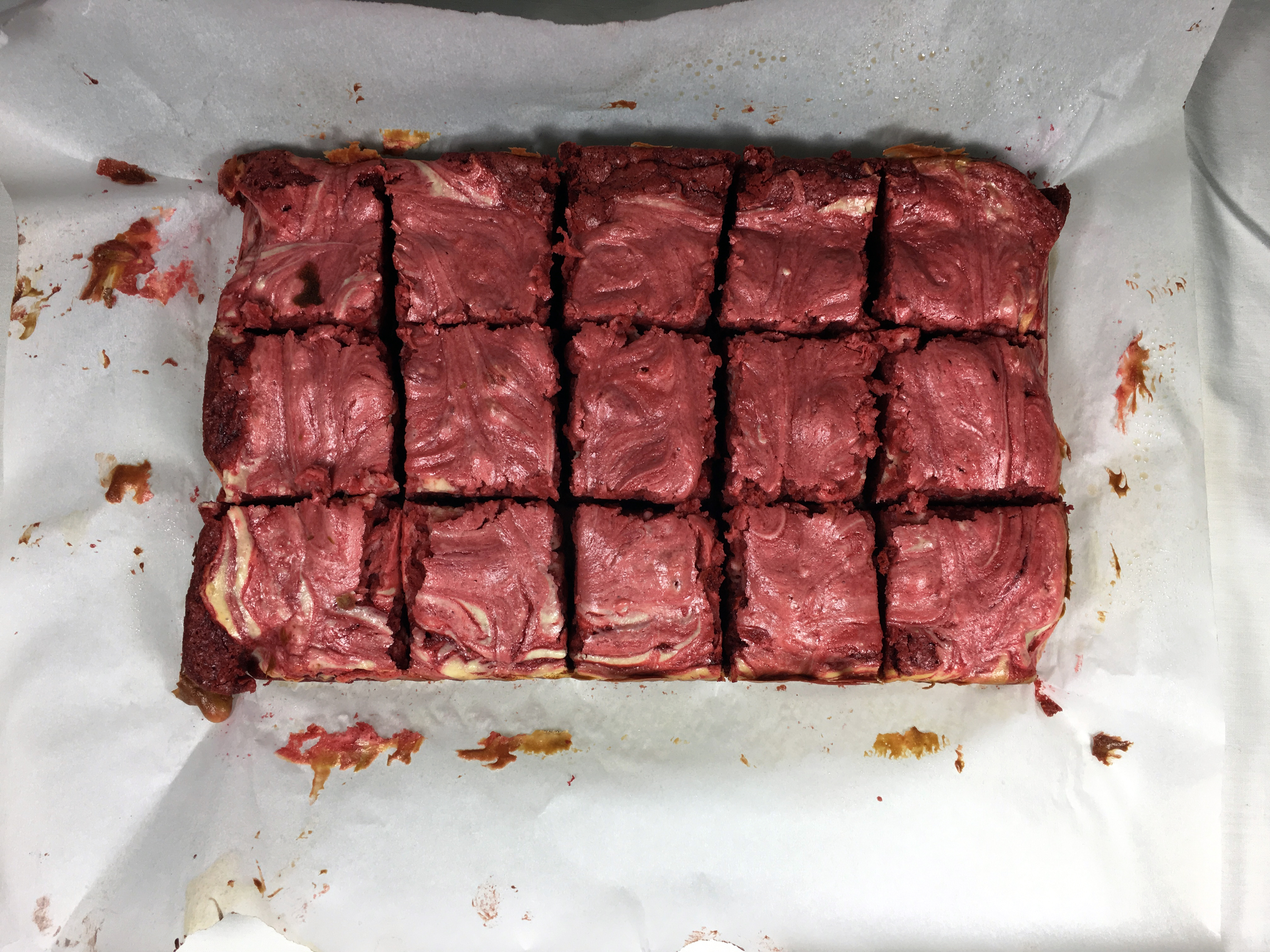 red velvet cheesecake brownies