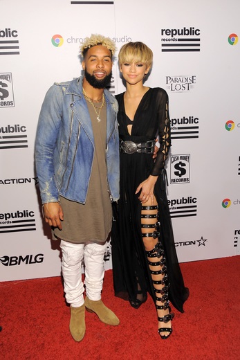 Odell Beckham Jr, Zendaya Coleman, The Weeknd