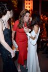 Caitlyn Jenner and Vanity Fair’s beauty director SunHee Grinnell attend the 2016 Vanity Fair Oscar Party.