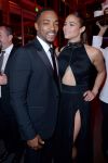 Catching up! Here’s Paula Patton and Anthony Mackie.