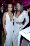 Kerry Washington poses with Serena Williams. The good guys wear white.
