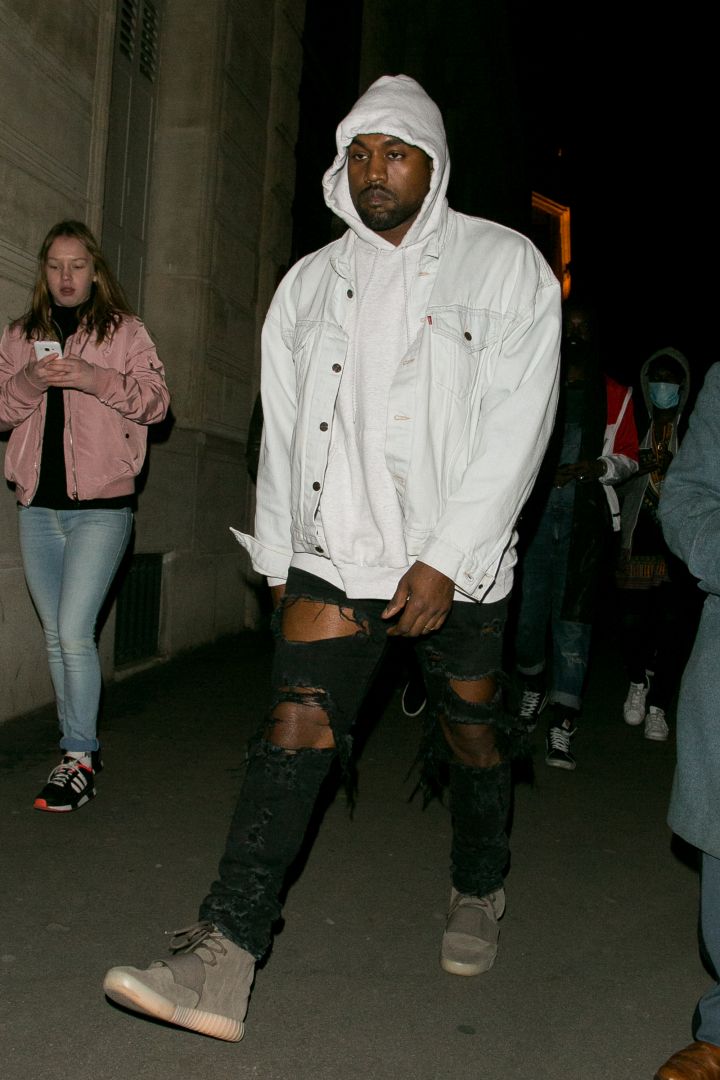 Rapper Kanye West
