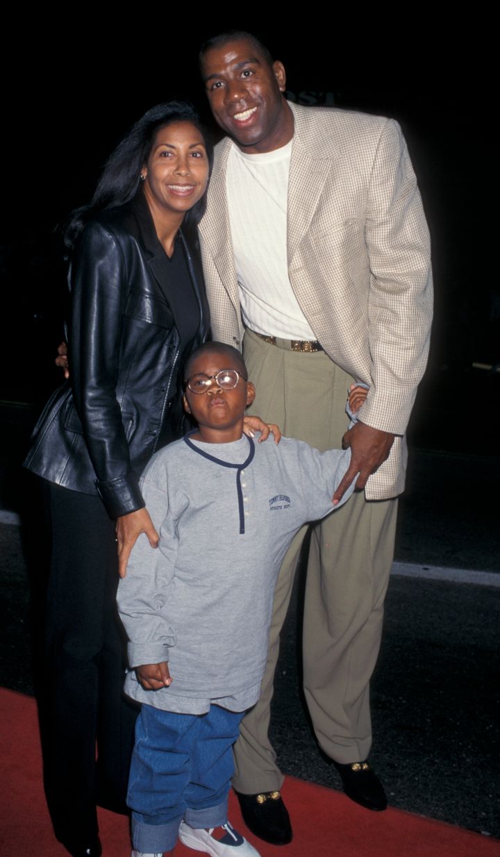 Magic Johnson and wife Cookie met as college freshmen at Michigan State in 1977.