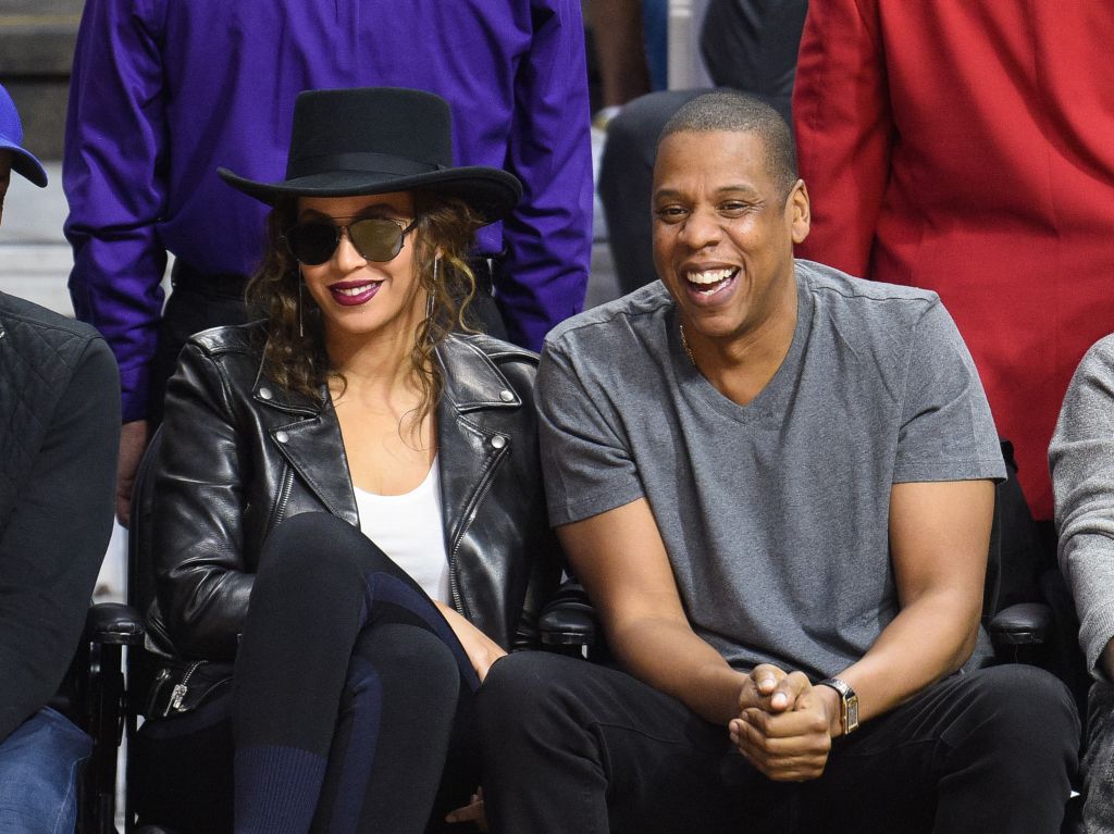 Celebrities At The Los Angeles Clippers Game