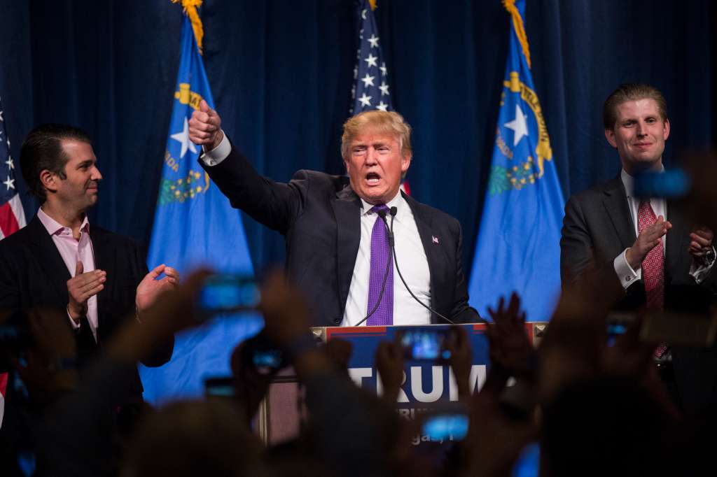 Donald Trump in Nevada.