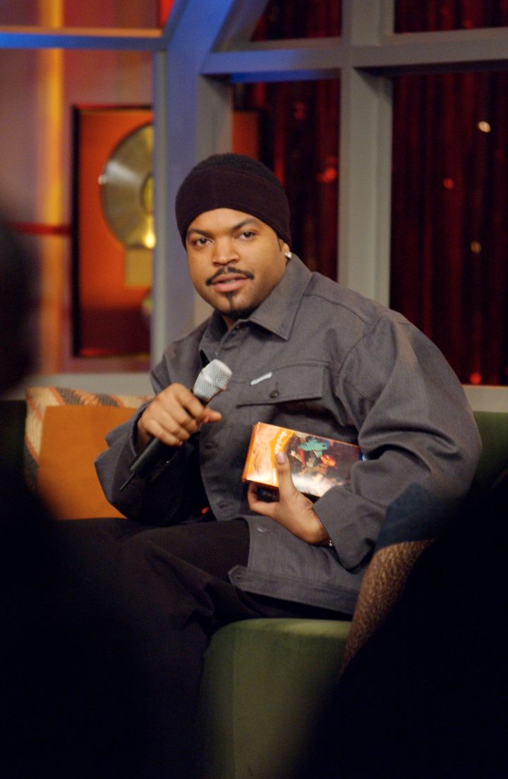 Ice Cube showed up for every “Barbershop” premiere.