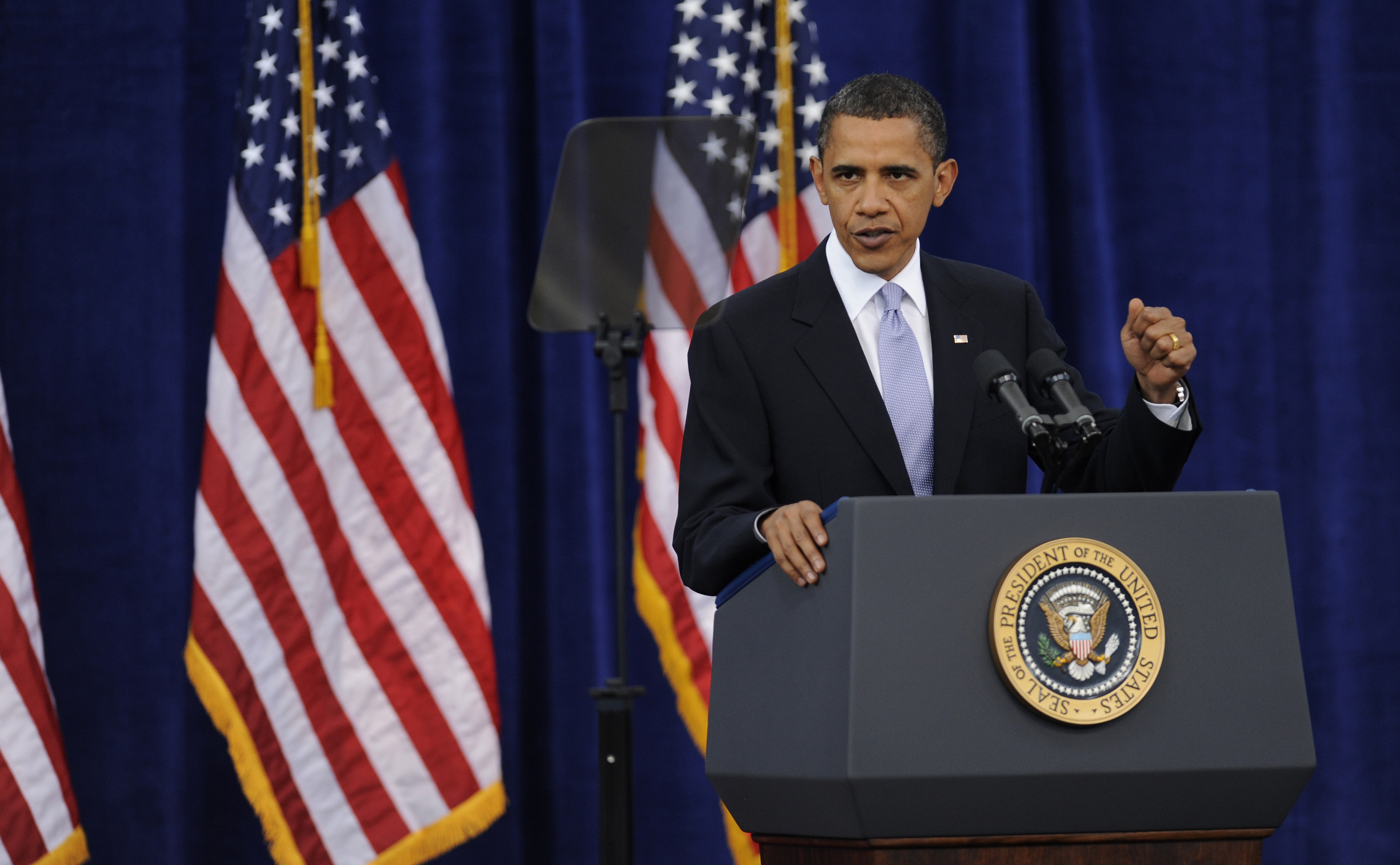 President Obama Speaks At Carnegie Mellon University