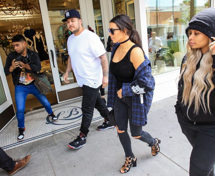 After the baby news, even Kim had to wave her white flag.