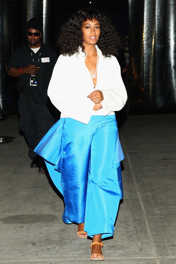 Baby in blue.