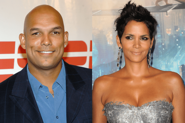 David Justice and Halle Berry