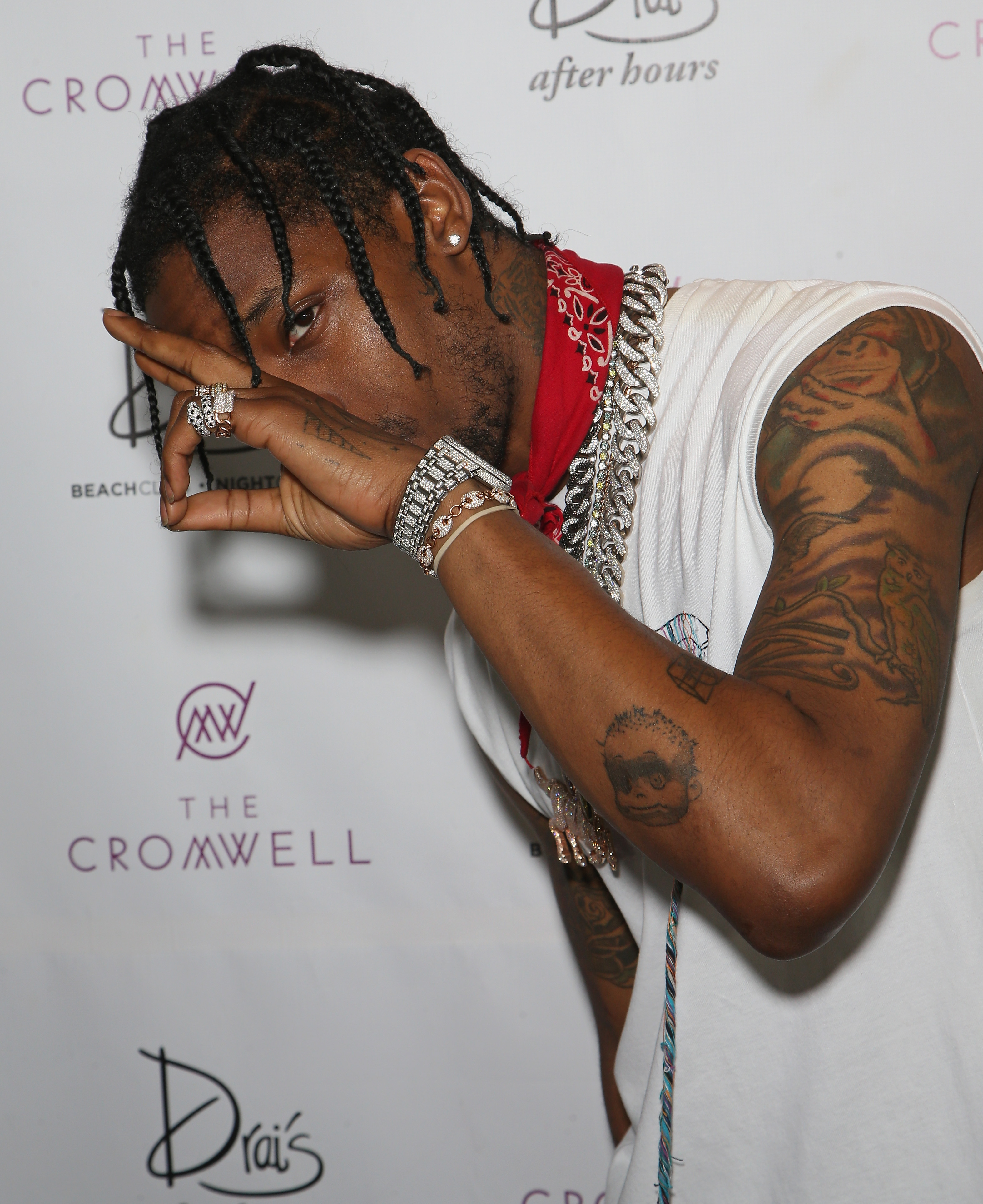 Drai's Beach Club - Nightclub Second Anniversary Celebration With Travis Scott