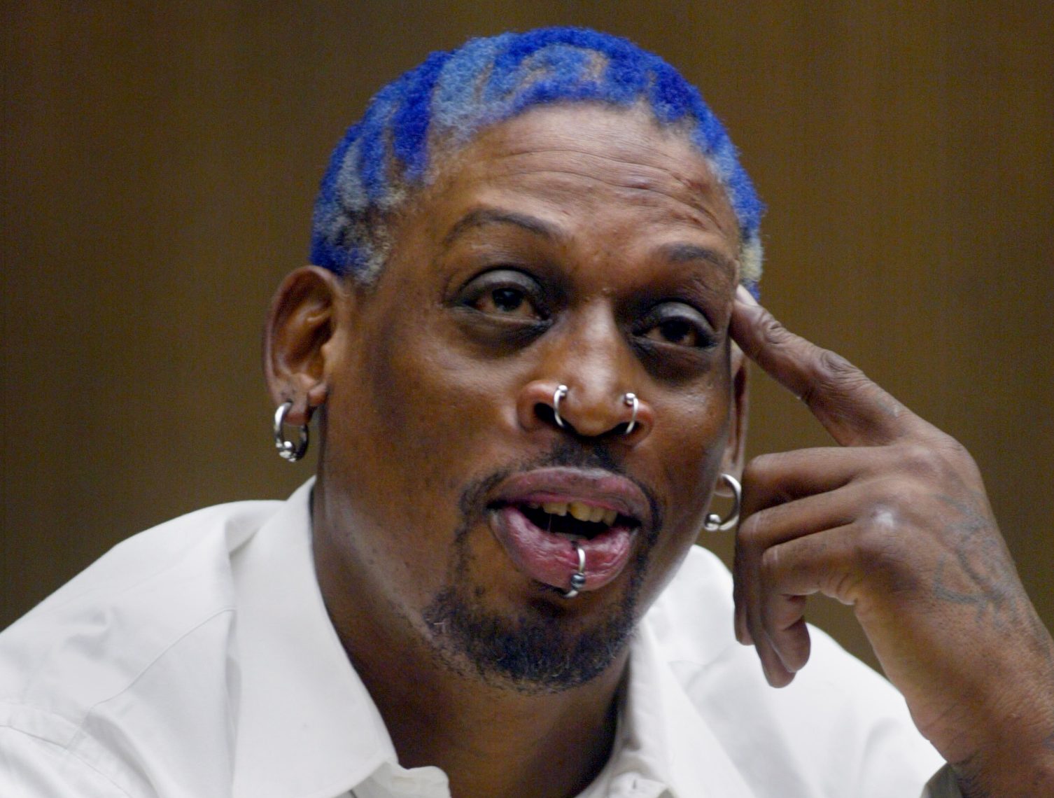 68293.ME.0731.rodman(Santa Ana)Former Chicago Bulls and Laker basketball star Dennis Rodman testi