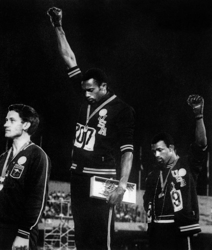 THEN: Tommie Smith and John Carlos