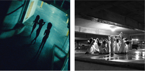 Behind the scenes for “Don’t Hurt Yourself”
